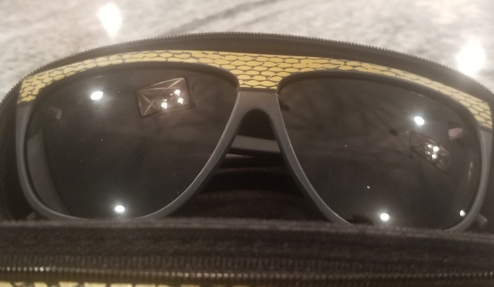 Taylor Swift Reputation sunglasses and case
